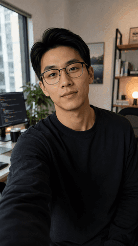 Ethan, a presenter available in UGC Studio